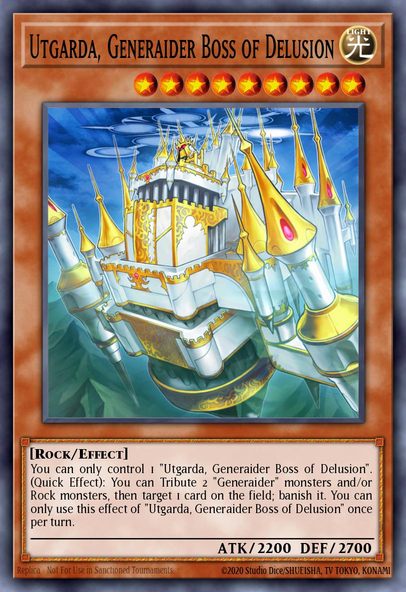 Utgarda Generaider Boss of Delusion Super Rare IGAS-EN022 Ignition Assault Yugioh card