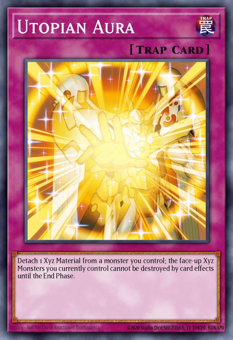 Utopian Aura Common GENF-EN074 Generation Force Yugioh card