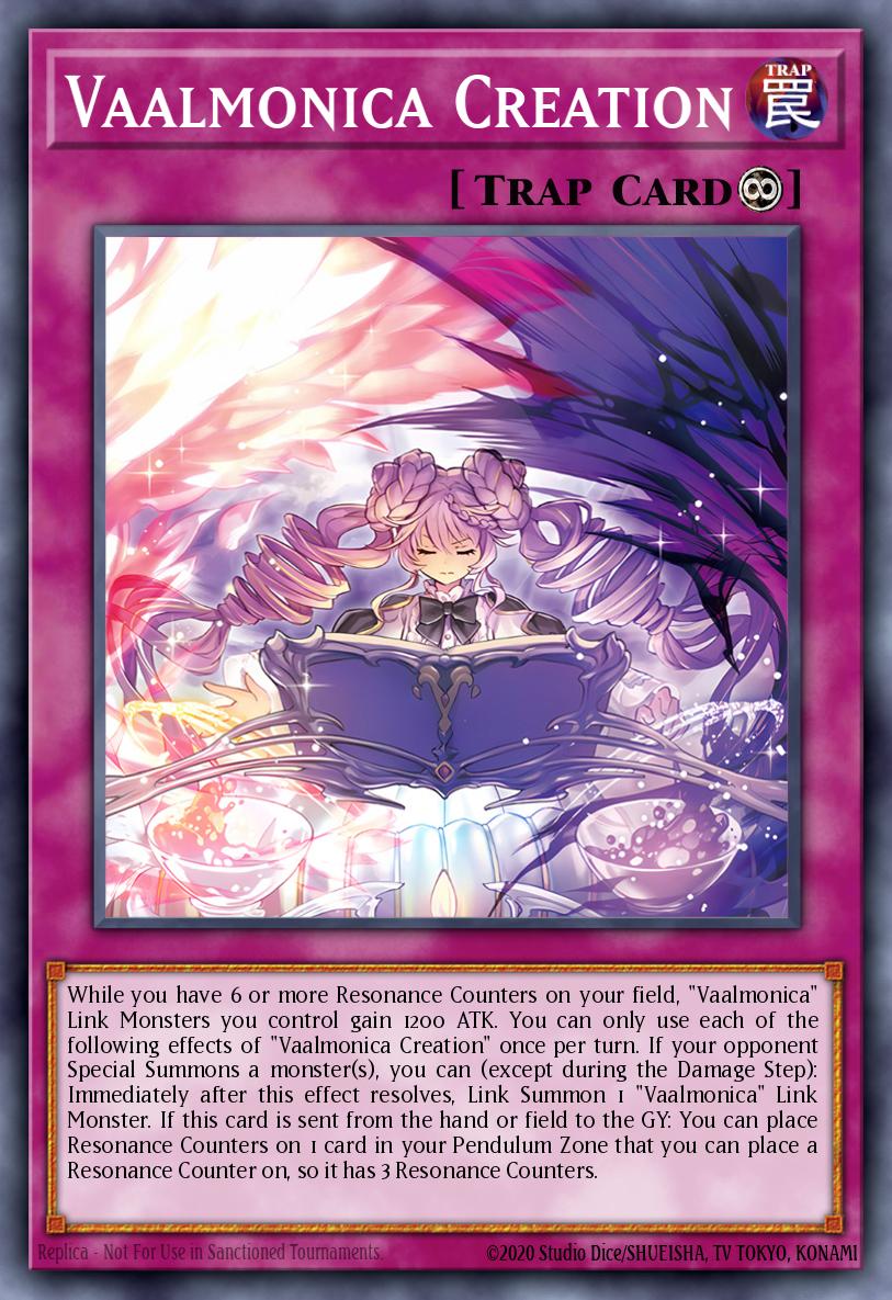Vaalmonica Creation Common INFO-EN075 The Infinite Forbidden Yugioh card
