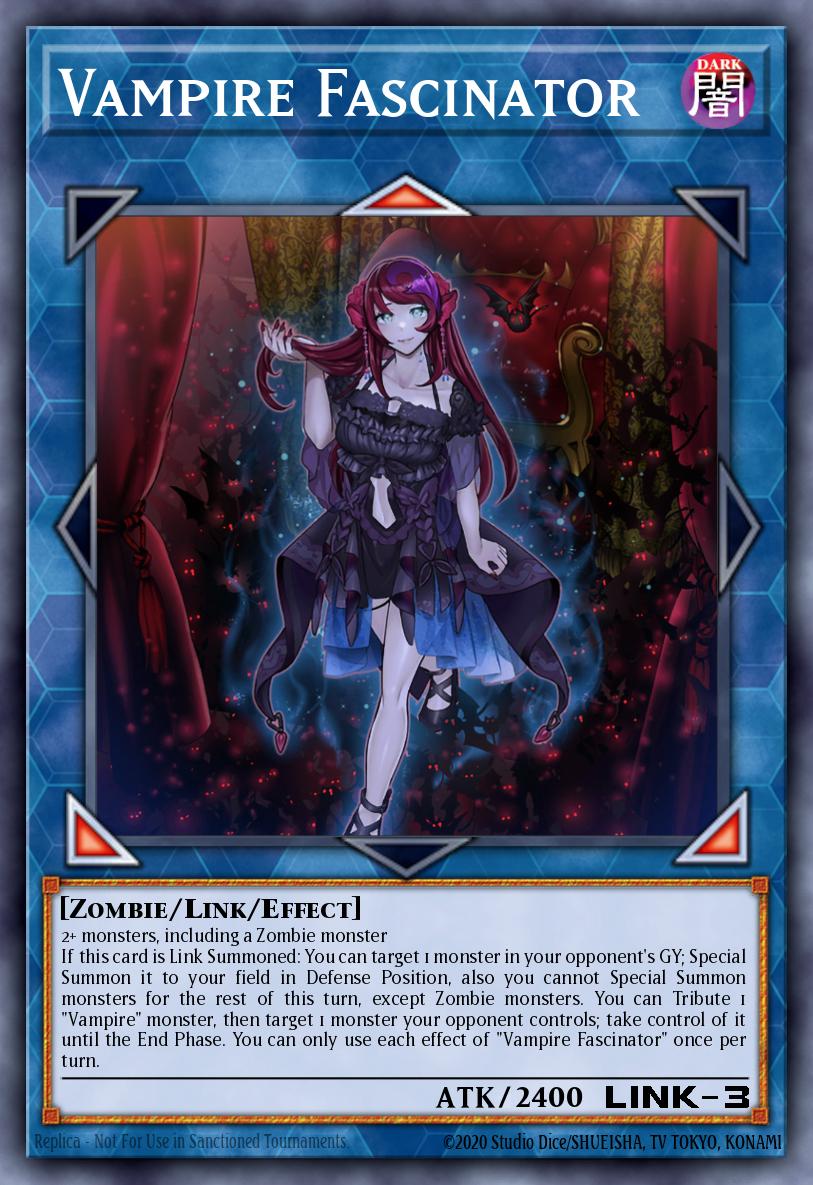 Vampire Fascinator Super Rare BACH-EN048 Battle of Chaos Yugioh card