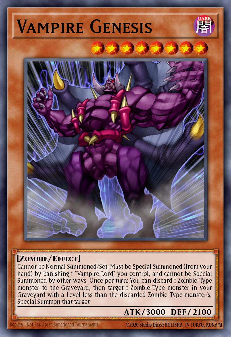 Vampire Genesis Common LCJW-EN198 Legendary Collection 4 Joeys World Mega Pack Yugioh card