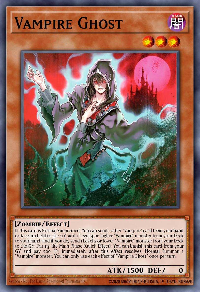 Vampire Ghost Ultra Rare BACH-EN015 Battle of Chaos Yugioh card
