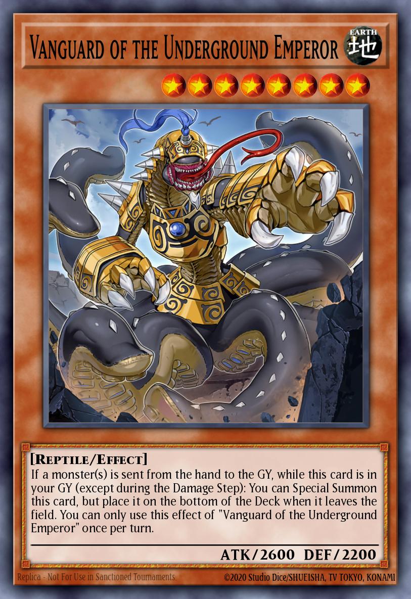 Vanguard of the Underground Emperor Common MP24-EN307 25th Anniversary Tin Dueling Mirrors Yugioh card