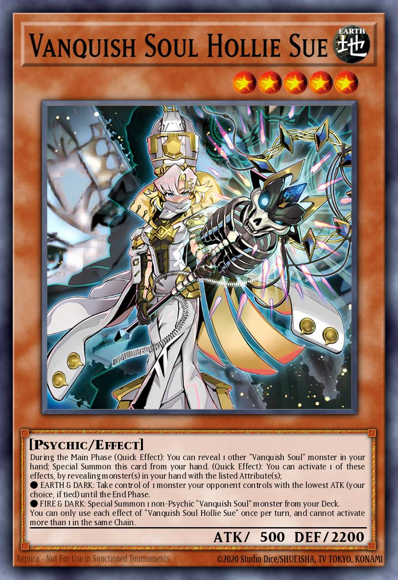 Vanquish Soul Hollie Sue Starlight Rare DUAD-EN022 Duelists Advance Yugioh card