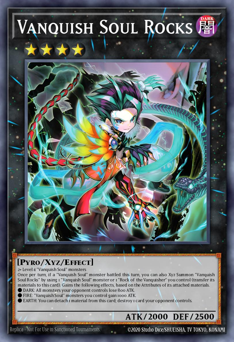 Vanquish Soul Rocks Super Rare DUAD-EN046 Duelists Advance Yugioh card