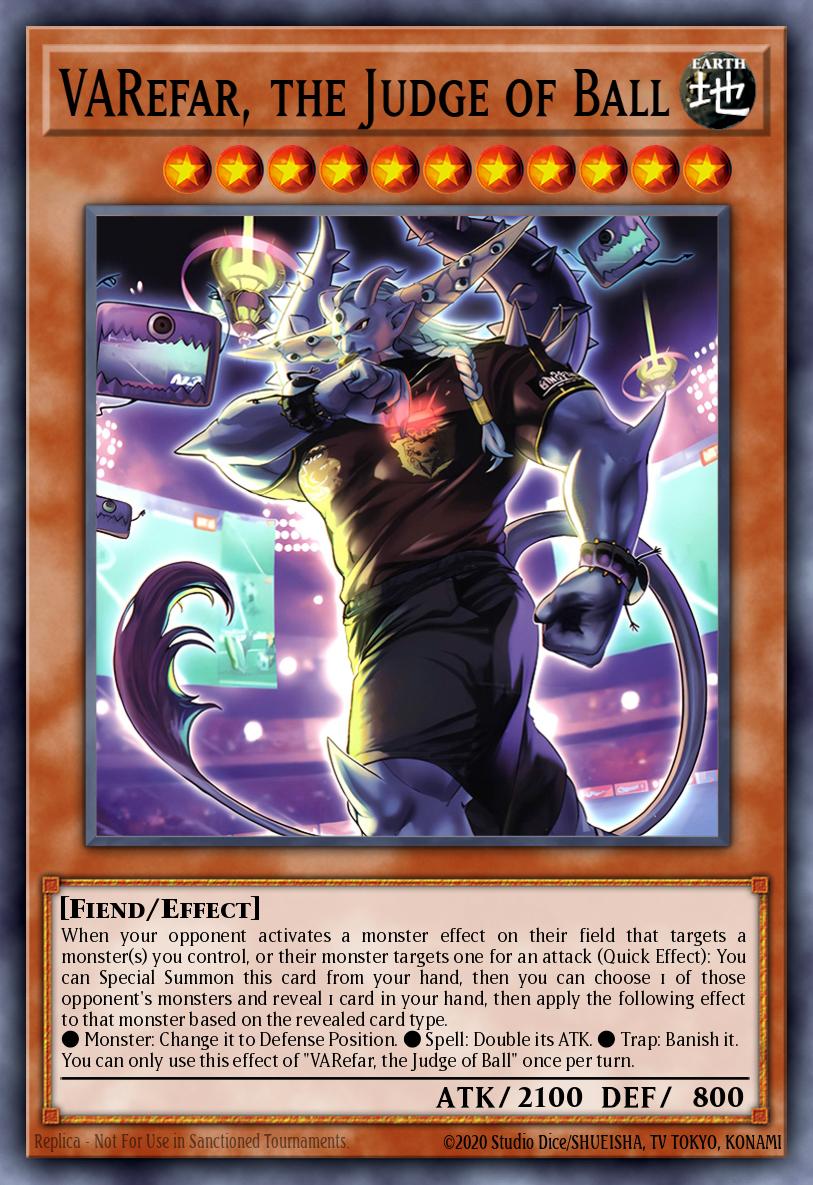 VARefar the Judge of Ball Common DOOD-EN027 Doom of Dimensions Yugioh card