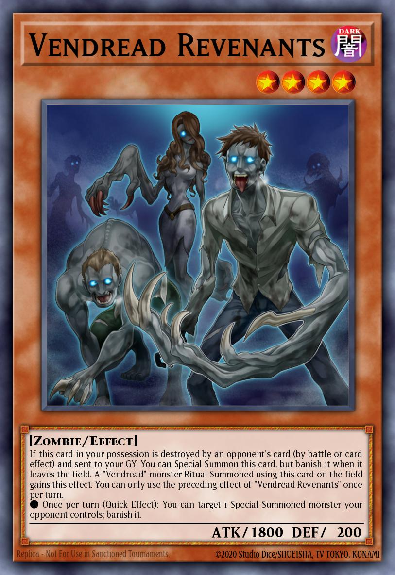 Vendread Revenants Common COTD-EN083 Code of the Duelist Yugioh card