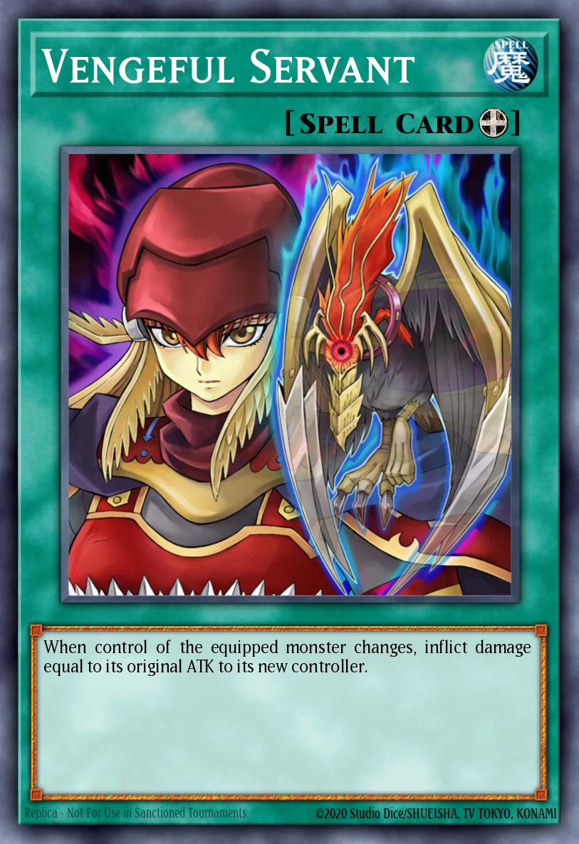 Vengeful Servant Common CRMS-EN046 Crimson Crisis Yugioh card