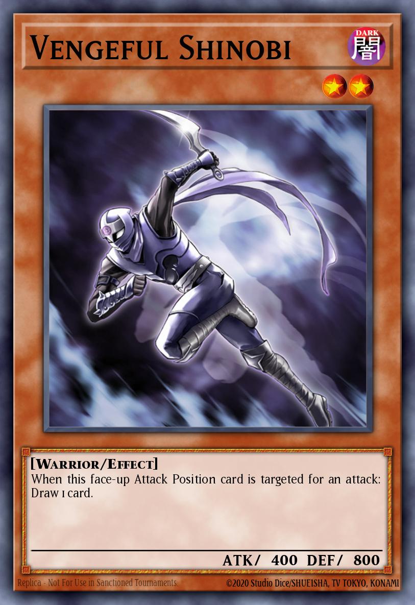Vengeful Shinobi Common PTDN-EN028 Phantom Darkness Yugioh card