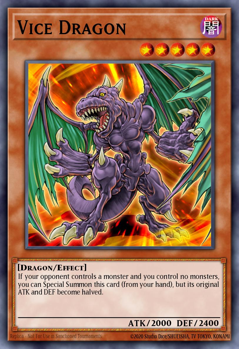 Vice Dragon Common YS15-END03 2-Player Starter Deck Yuya & Declan Yugioh card
