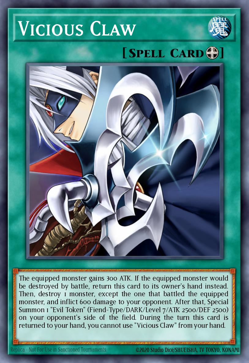 Vicious Claw Short Print PTDN-EN047 Phantom Darkness Yugioh card
