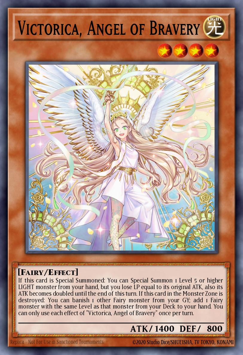 Victorica Angel of Bravery Ultra Rare GFP2-EN042 Ghosts From the Past The 2nd Haunting Yugioh card