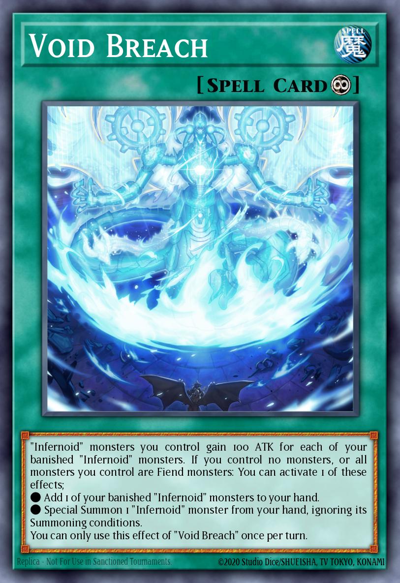 Void Breach Ultra Rare BLTR-EN016 Battles of Legend Terminal Revenge Yugioh card