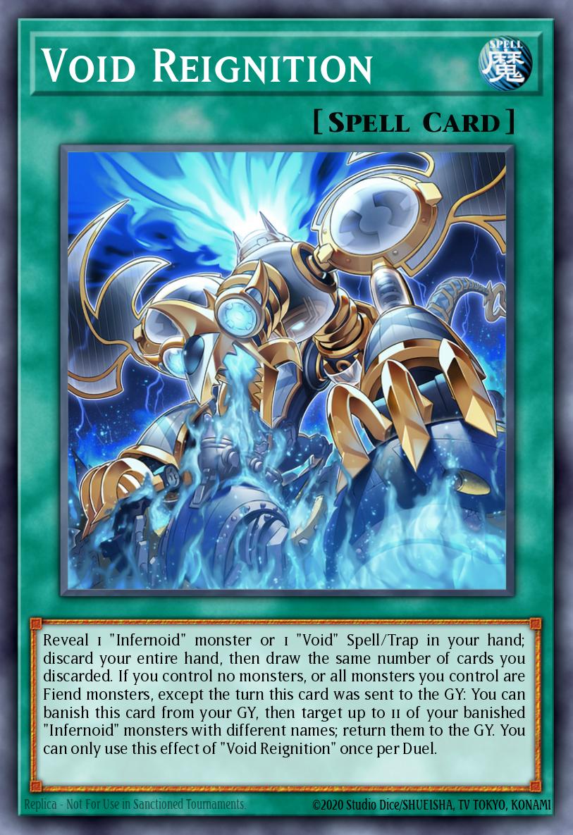 Void Reignition Ultra Rare BLTR-EN015 Battles of Legend Terminal Revenge Yugioh card