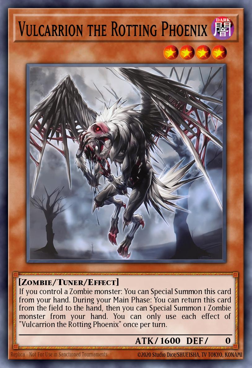 Vulcarrion the Rotting Phoenix Common SUDA-EN082 Supreme Darkness Yugioh card
