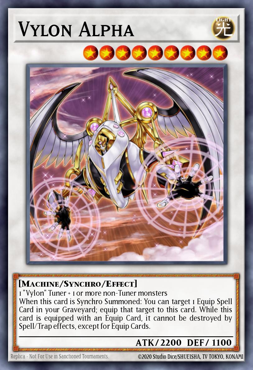 Vylon Alpha Duel Terminal Ultra Parallel Rare DT06-EN038 Duel Terminal 6a Yugioh card