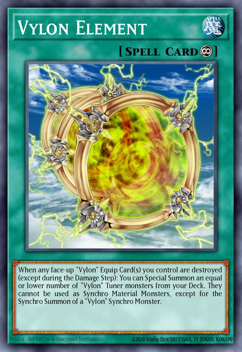 Vylon Element Duel Terminal Normal Parallel Rare DT06-EN044 Duel Terminal 6a Yugioh card