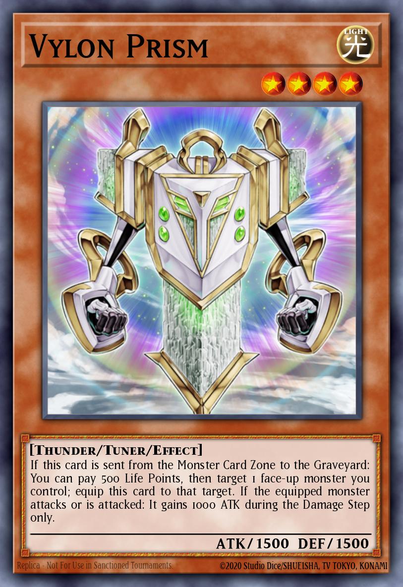 Vylon Prism Common BP02-EN108 Battle Pack 2 War of the Giants Yugioh card