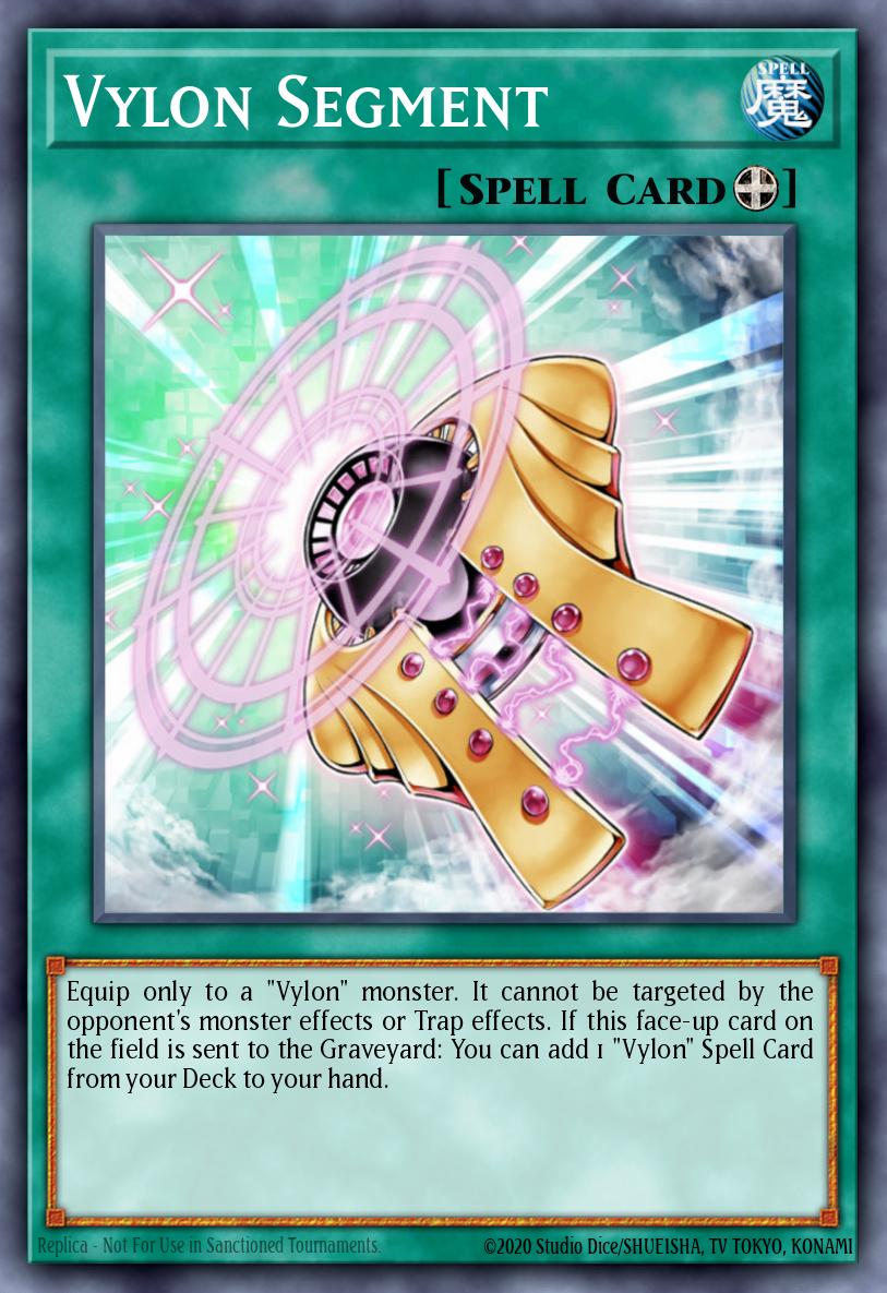 Vylon Segment Duel Terminal Normal Parallel Rare DT06-EN095 Duel Terminal 6b Yugioh card