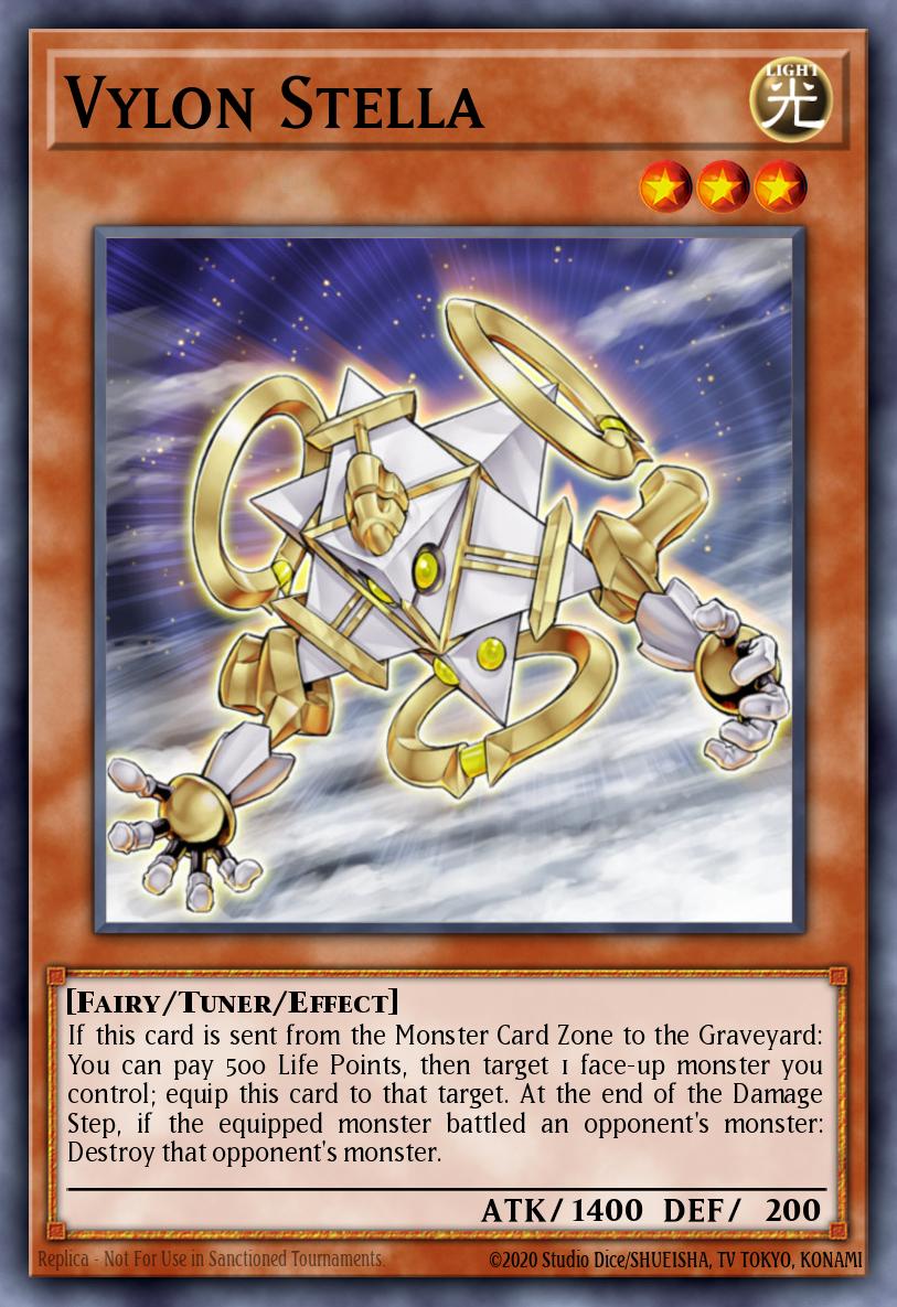 Vylon Stella Common BP02-EN107 Battle Pack 2 War of the Giants Yugioh card