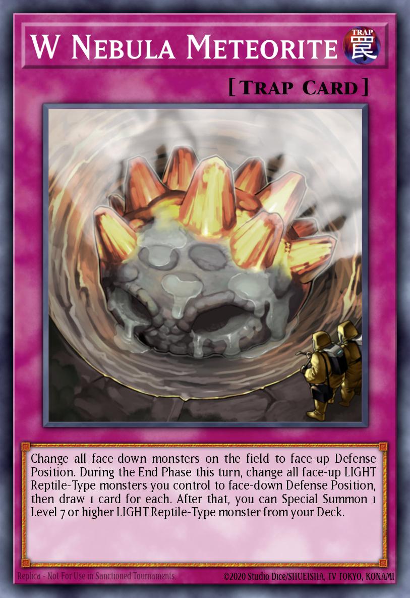 W Nebula Meteorite Common EXVC-EN080 Extreme Victory Yugioh card