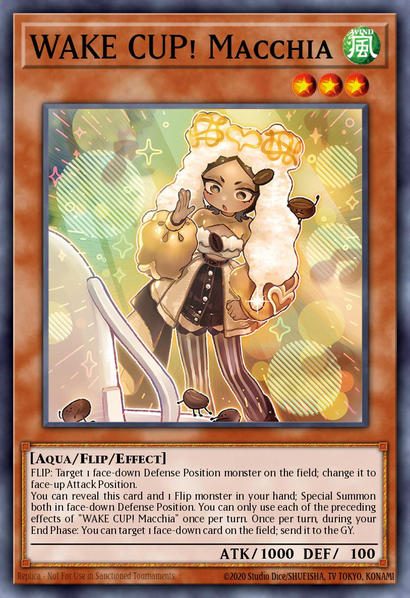 WAKE CUP Macchia Common DOOD-EN032 Doom of Dimensions Yugioh card