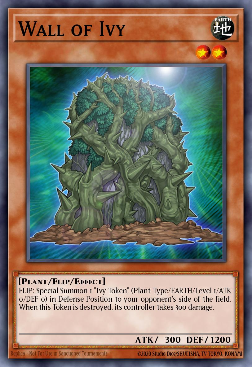 Wall of Ivy Common CSOC-EN004 Crossroads of Chaos Yugioh card