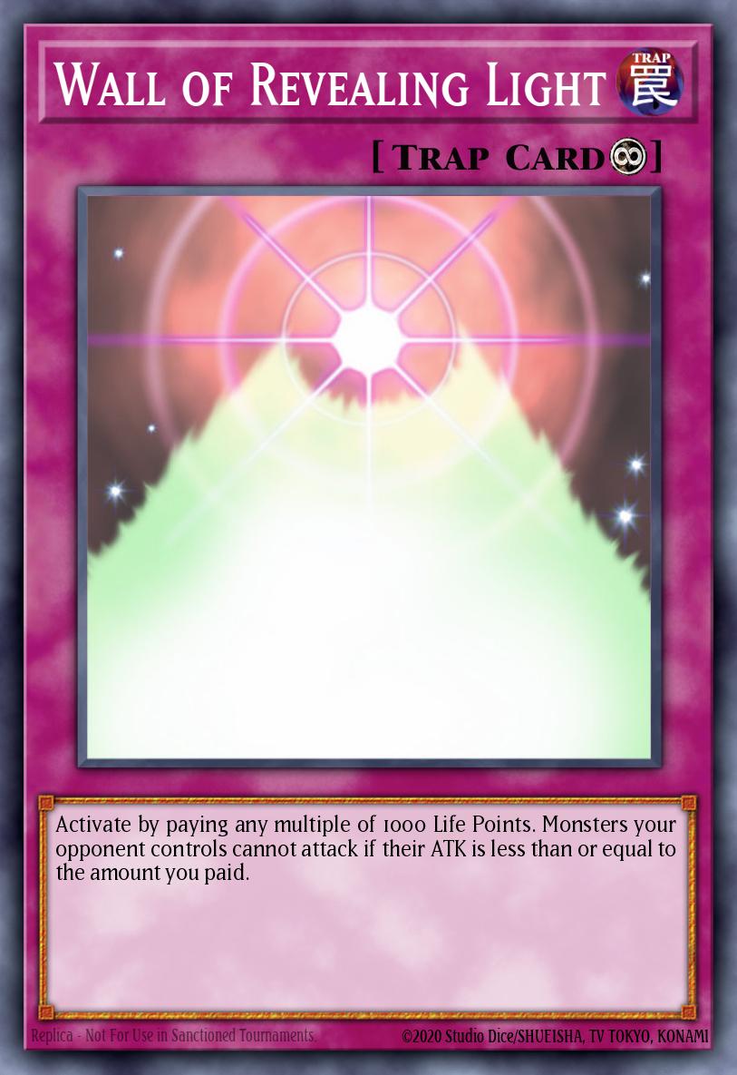 Wall of Revealing Light Common AST-050 Ancient Sanctuary Yugioh card