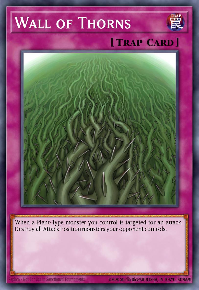 Wall of Thorns Super Rare AP03-EN013 Astral Pack Three Yugioh card