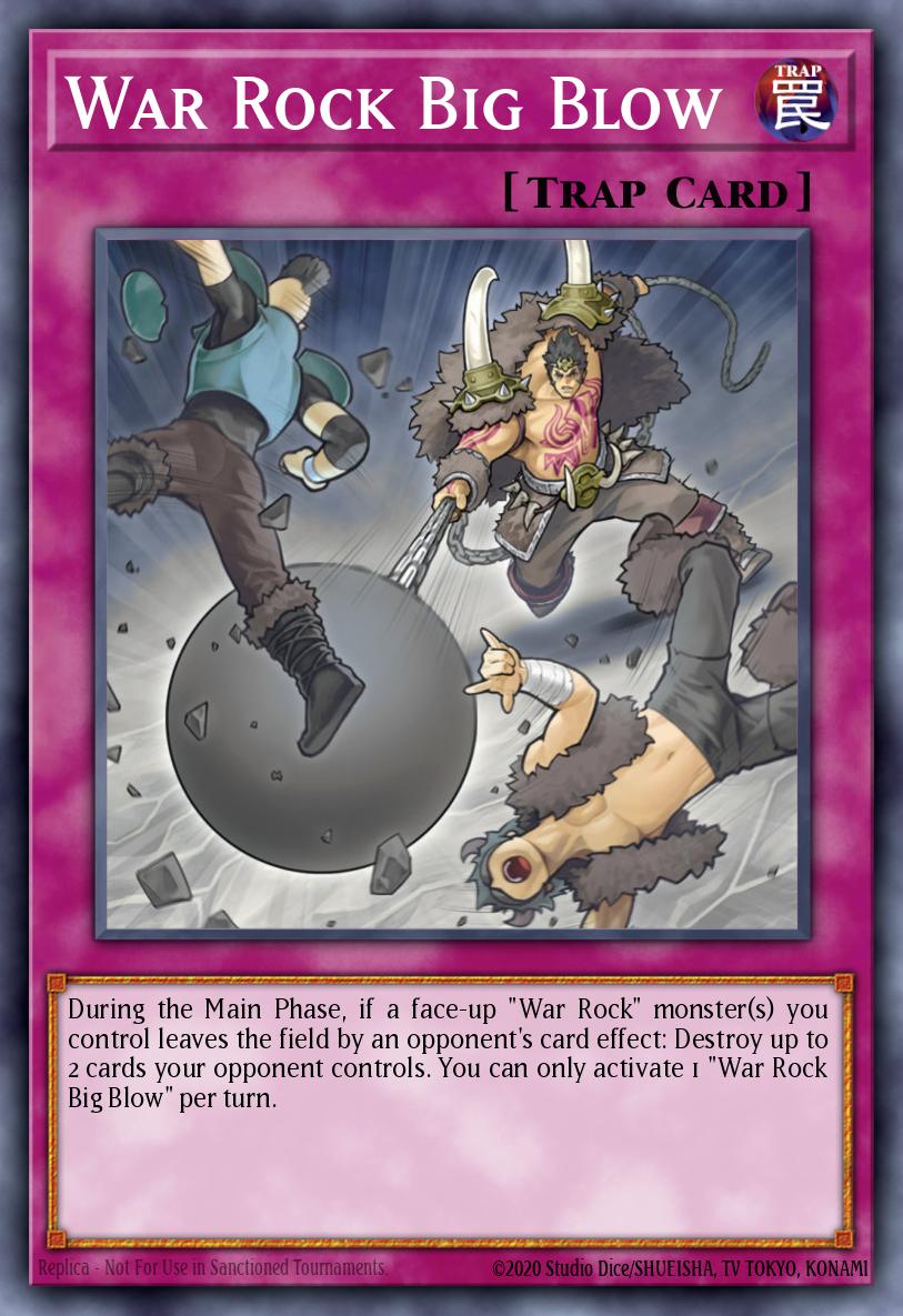 War Rock Big Blow Common LIOV-EN092 Lightning Overdrive Yugioh card