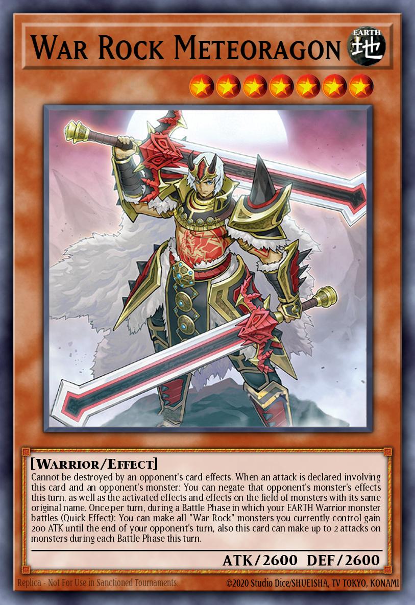 War Rock Meteoragon Secret Rare LIOV-EN088 Lightning Overdrive Yugioh card