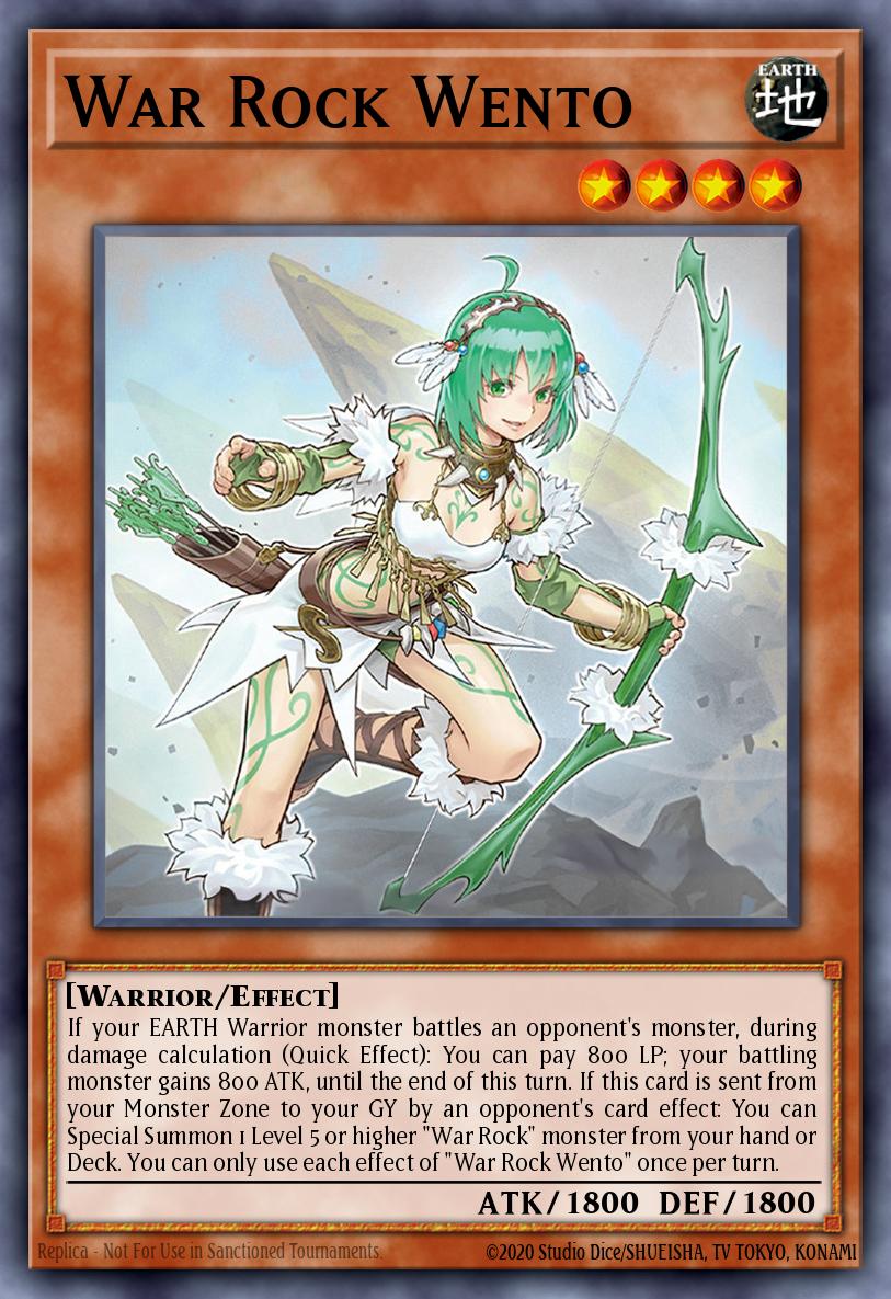 War Rock Wento Super Rare LIOV-EN086 Lightning Overdrive Yugioh card