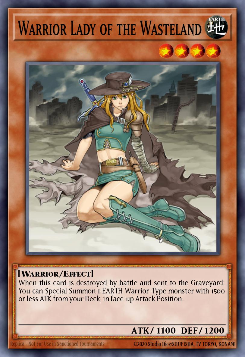 Warrior Lady of the Wasteland Duel Terminal Normal Parallel Rare DT04-EN006 Duel Terminal 4 Yugioh card