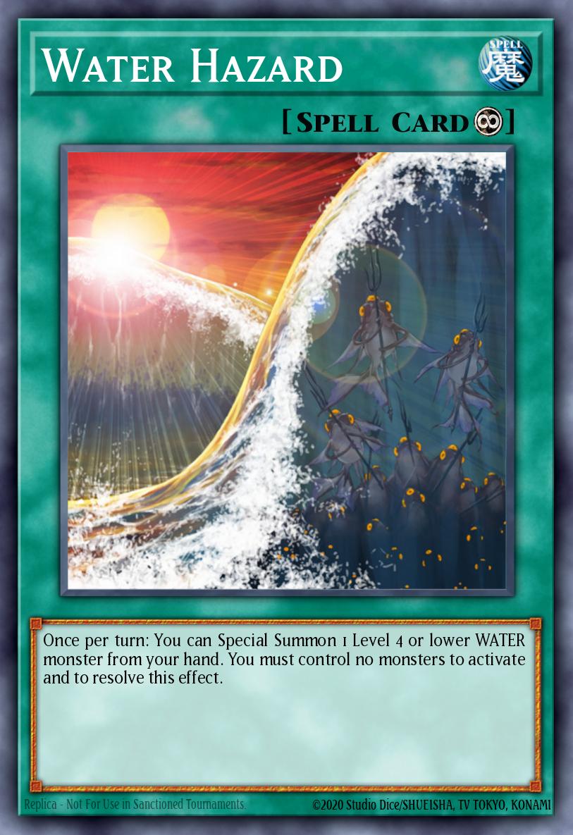Water Hazard Common ANPR-EN056 Ancient Prophecy Yugioh card