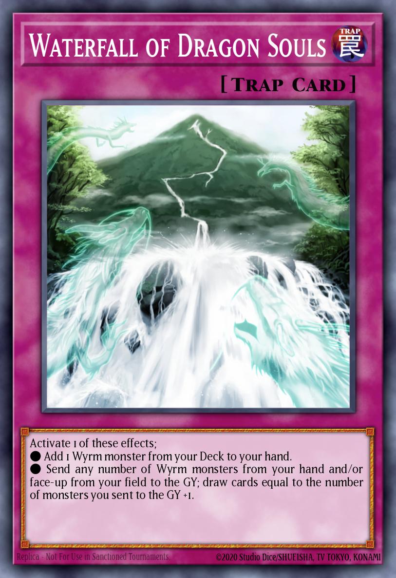 Waterfall of Dragon Souls Super Rare MP18-EN024 2018 Mega-Tin Mega Pack Yugioh card