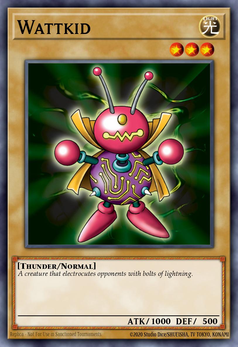Wattkid Common DB2-EN085 Dark Beginning 2 Yugioh card