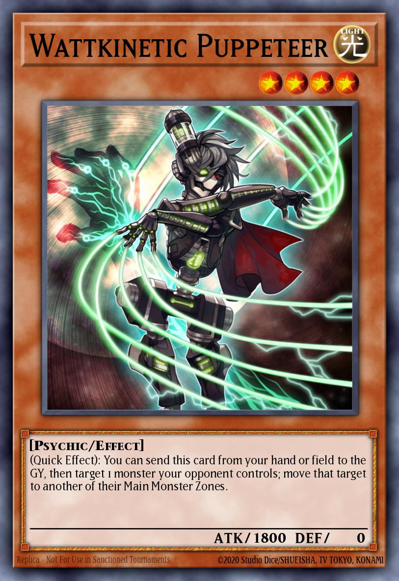 Wattkinetic Puppeteer Common MP18-EN192 2018 Mega-Tin Mega Pack Yugioh card