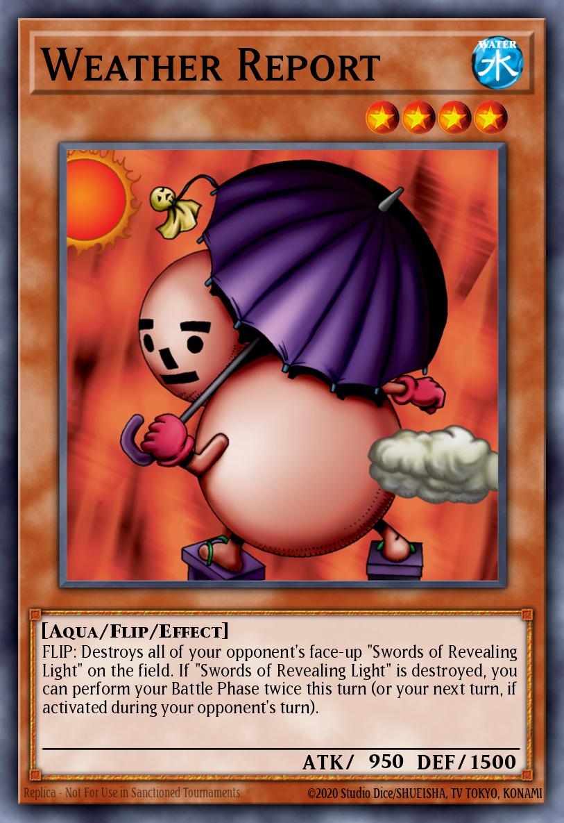 Weather Report Common MRL-020 Magic Ruler Yugioh card