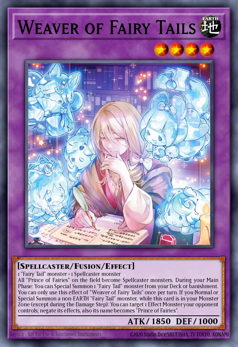 Weaver of Fairy Tails Super Rare BLZD-EN033 Blazing Dominion Yugioh card