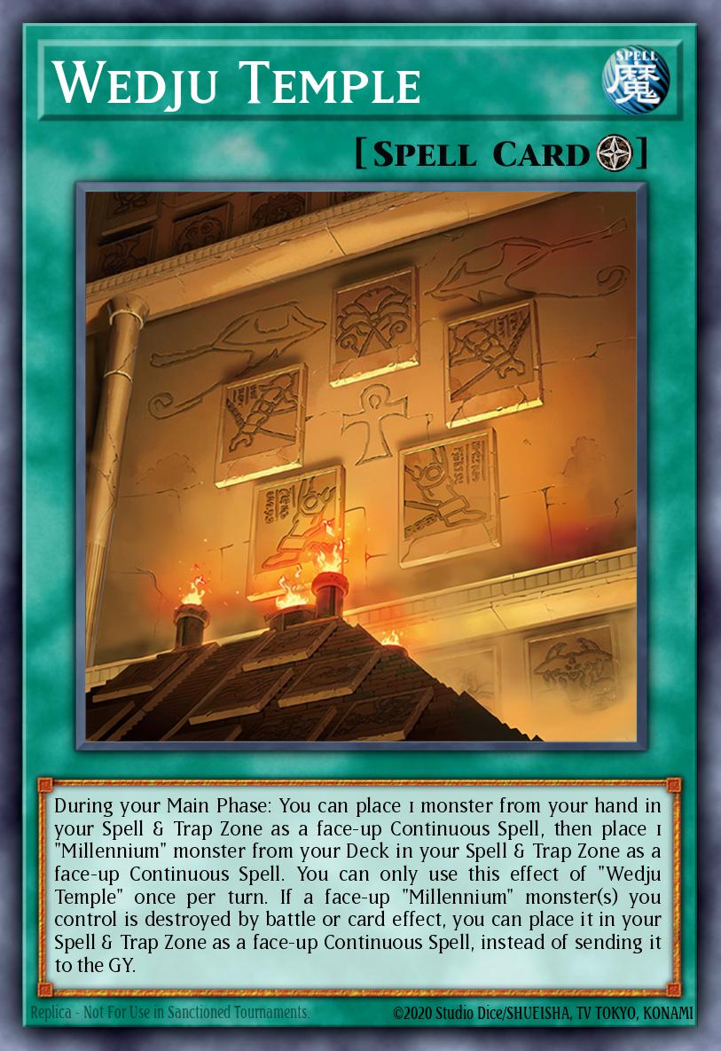 Wedju Temple Prismatic Secret Rare MP25-EN091 2025 Mega-Pack Tin Yugioh card
