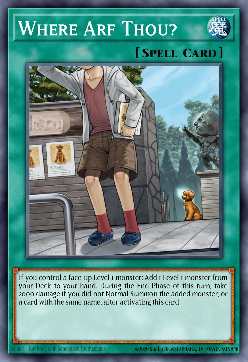 Where Arf Thou Rare JUSH-EN028 Justice Hunters Yugioh card