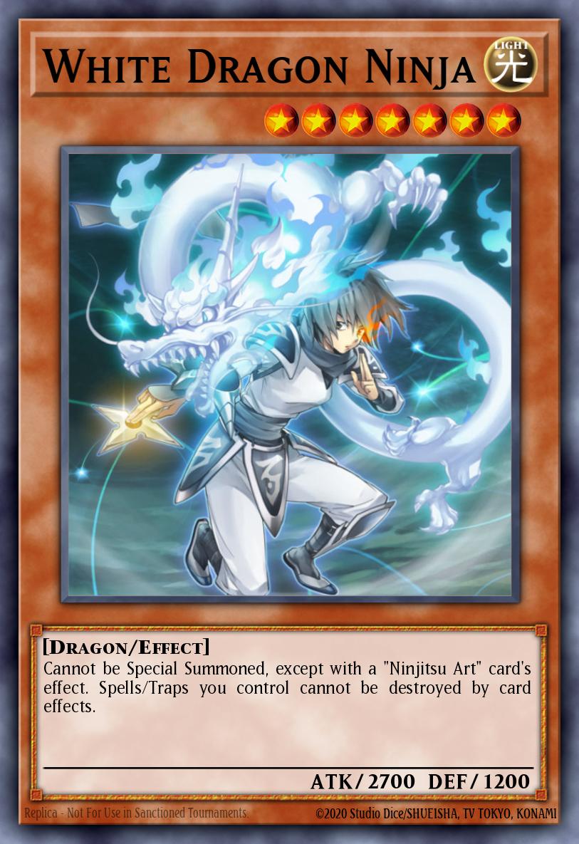 White Dragon Ninja Common MP25-EN444 2025 Mega-Pack Tin Yugioh card