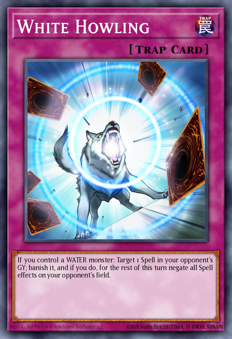 White Howling Rare MP20-EN143 2020 Tin of Lost Memories Mega Pack Yugioh card