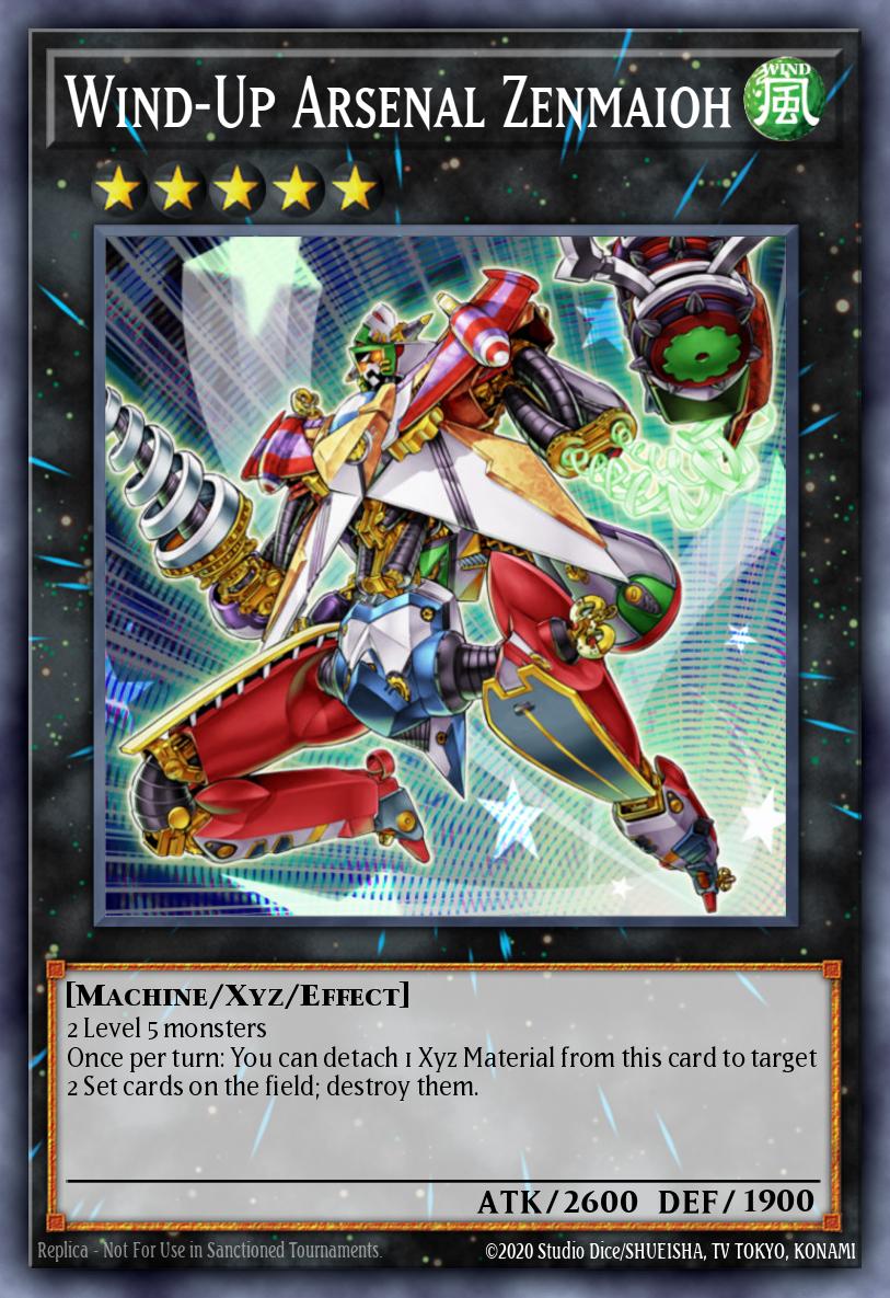 Wind-Up Arsenal Zenmaioh Ultra Rare BROL-EN083 Brothers of Legend Yugioh card