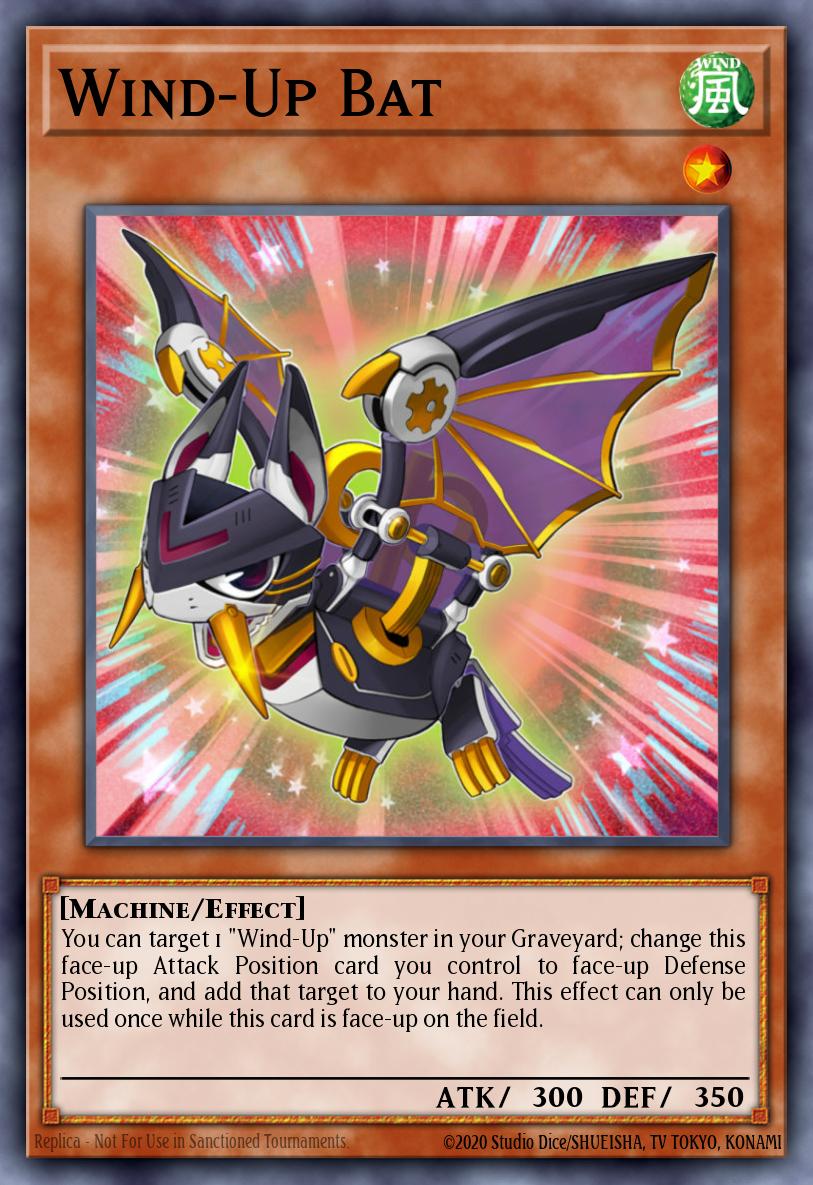 Wind-Up Bat Common PHSW-EN025 Photon Shockwave Yugioh card