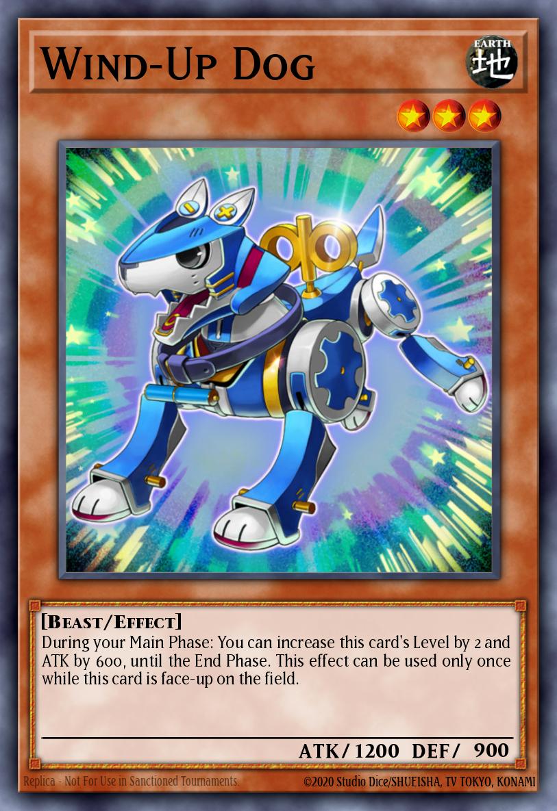 Wind-Up Dog Common BP01-EN167 Battle Pack Epic Dawn Yugioh card