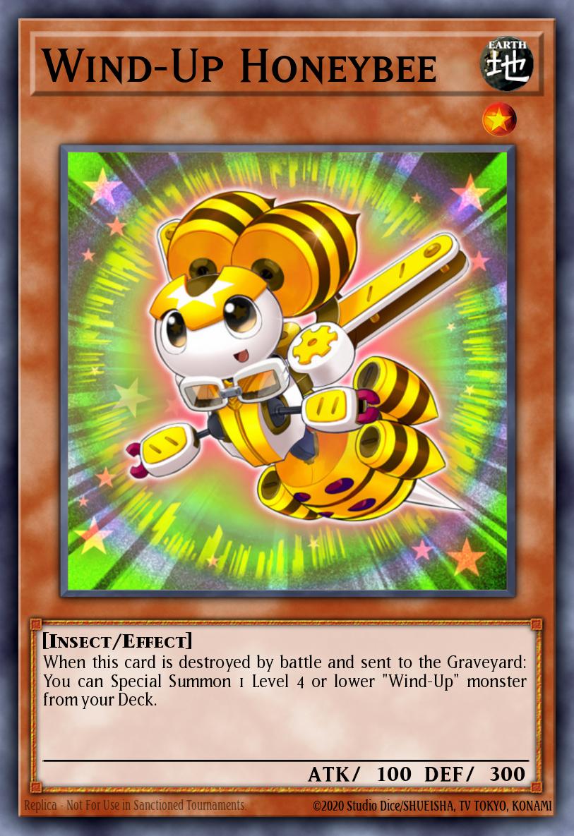 Wind-Up Honeybee Common ORCS-EN024 Order of Chaos Yugioh card