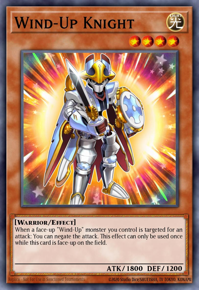 Wind-Up Knight Rare PHSW-EN023 Photon Shockwave Yugioh card