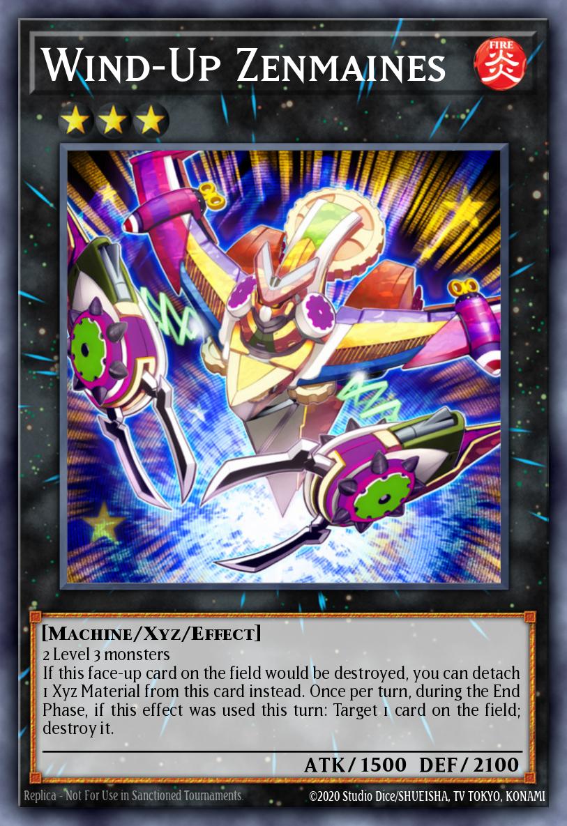 Wind-Up Zenmaines Super Rare CT09-EN008 Collectible Tins 2012 Wave 1 Yugioh card