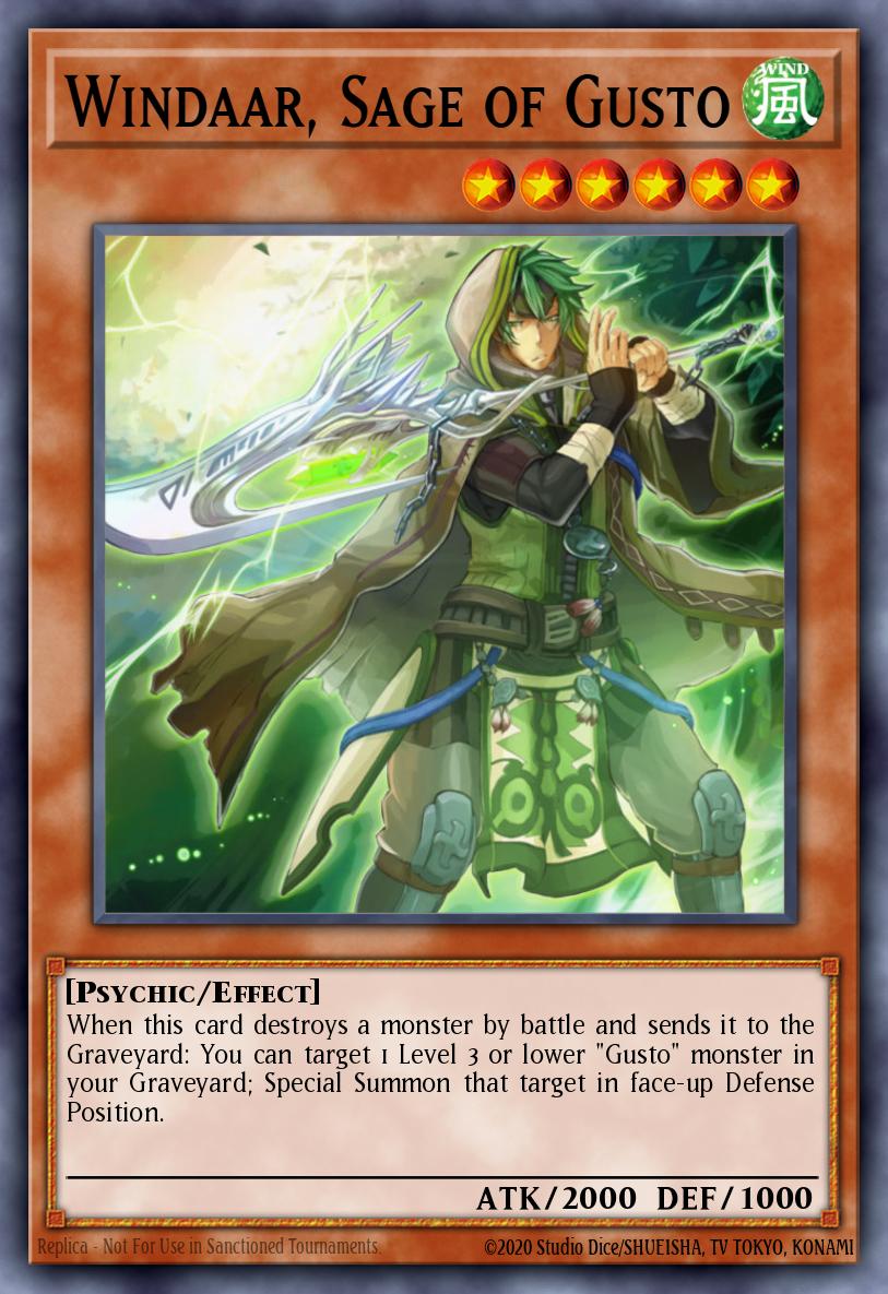 Windaar Sage of Gusto Duel Terminal Rare Parallel Rare DT05-EN075 Duel Terminal 5b Yugioh card